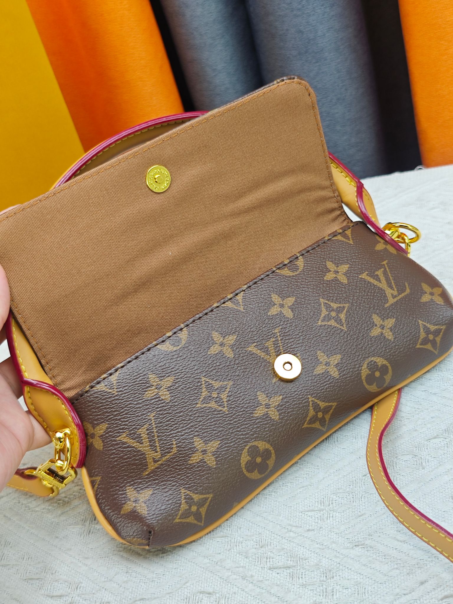 Mahjong bag, shoulder bag/underarm bag 22*13cm