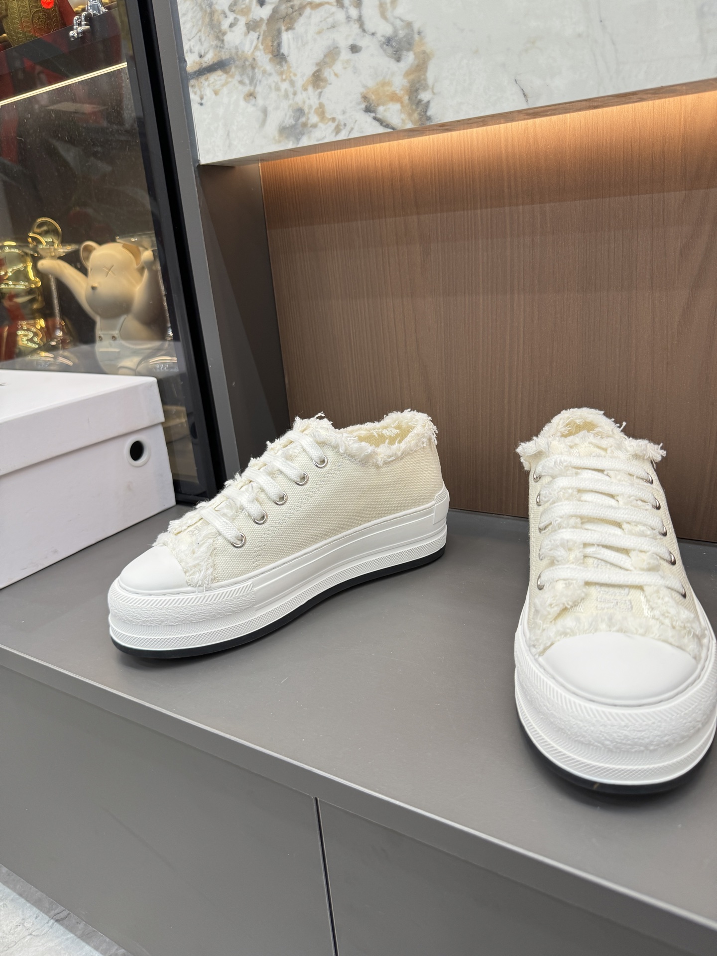 Platform tassel canvas shoes 35-41