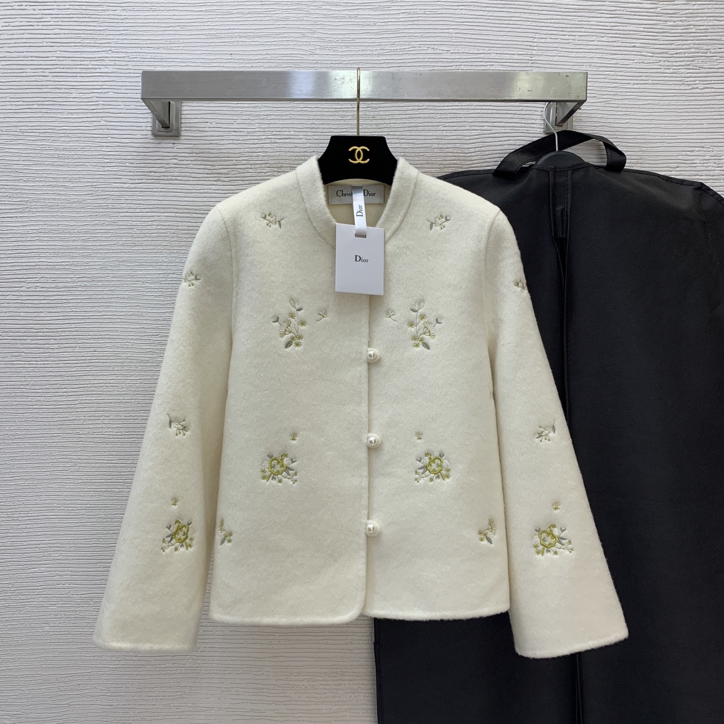 Double-faced wool coat