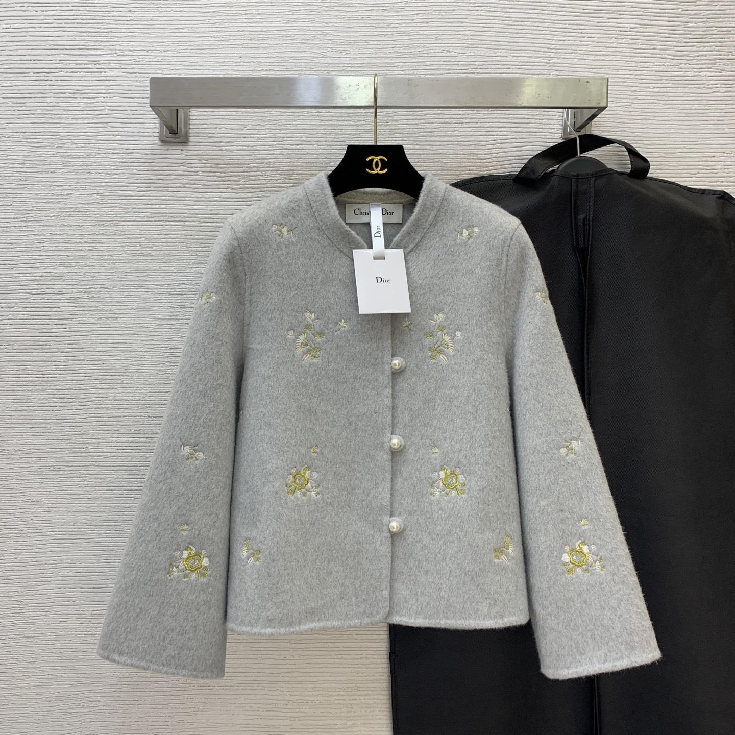 Double-faced wool coat