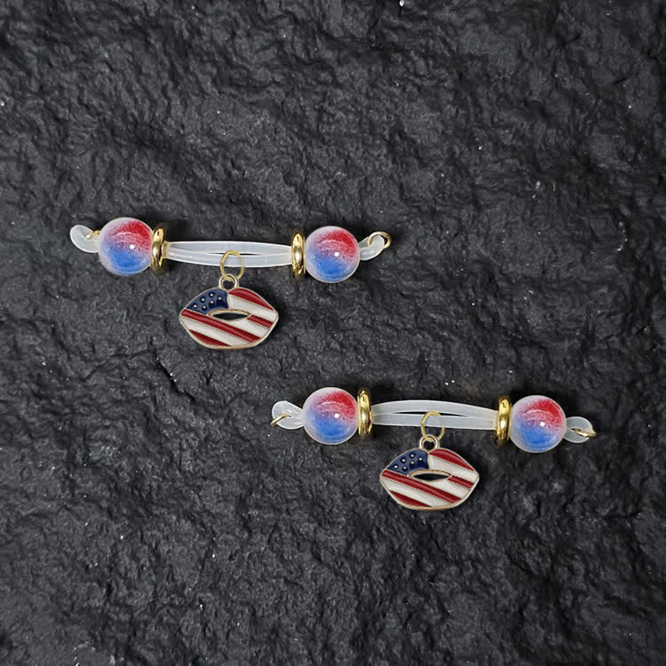 Lips Charm Adjustable Nipple Clamp SM Accessories - Multicolor - 2 pack (one pair) - image 3