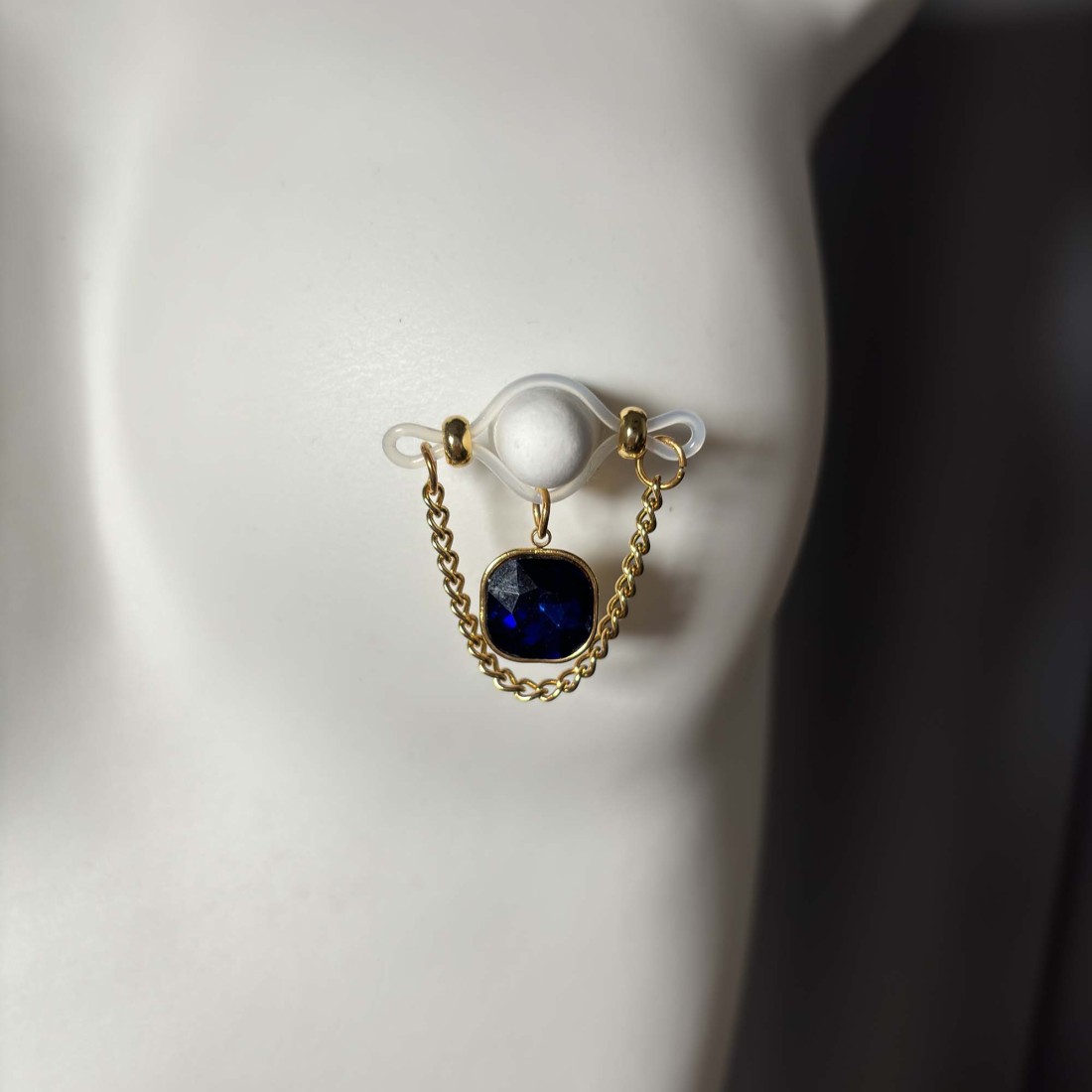 Gilded Bite Nipple Ring Adjustable Lingerie Accessories - image 3
