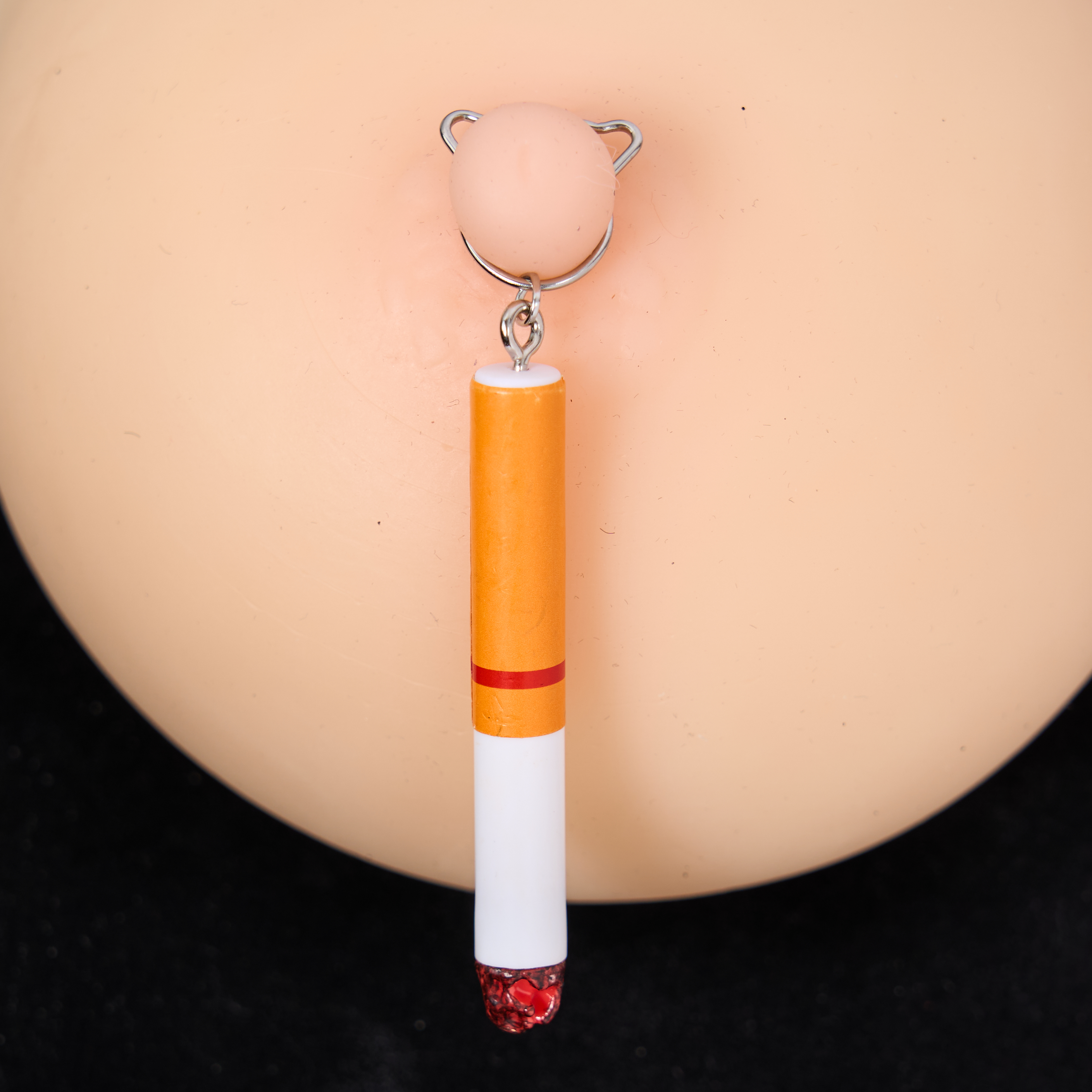 Cigarette Charm Heart Nipple Clamp Adjustable Lingerie Accessories - image 1