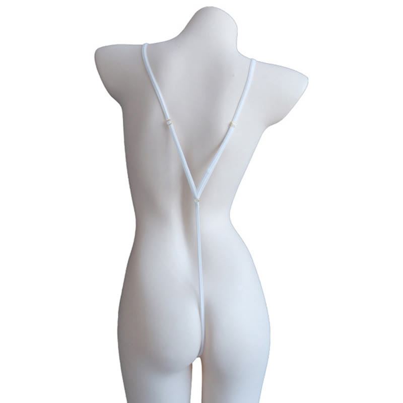 Cow Print Bikini Jumpsuit Lingerie - image 6