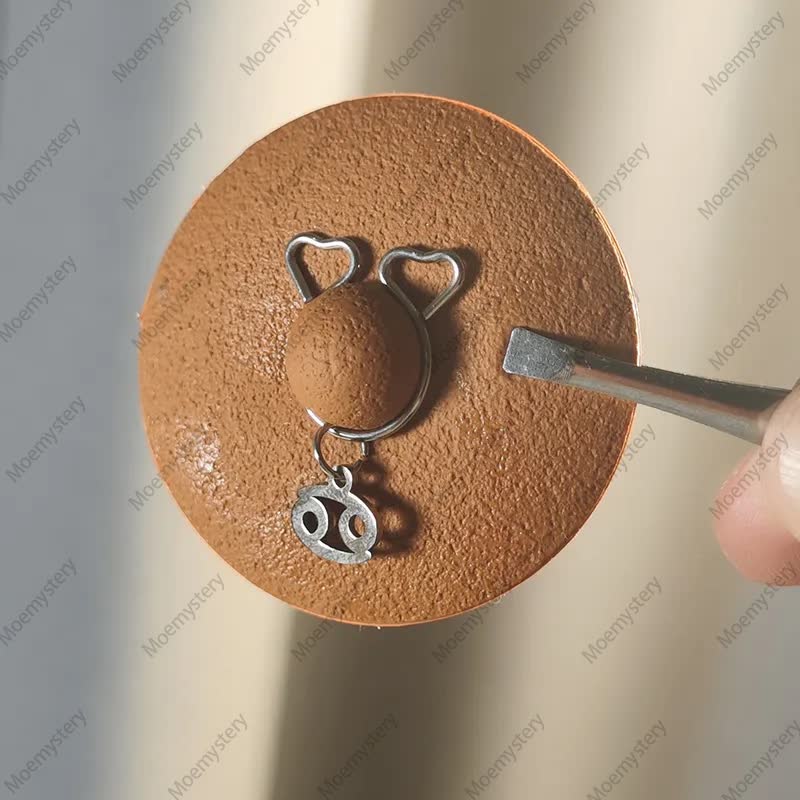 Custom Constellation Adjustable Nipple Clamp SM Accessories - Silver - 2 ( a pair) - image 2