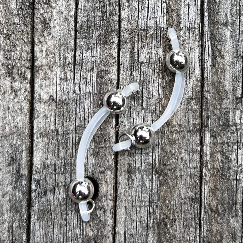 Metal Ball Adjustable Non-Piercing Nipple Rings - image 5