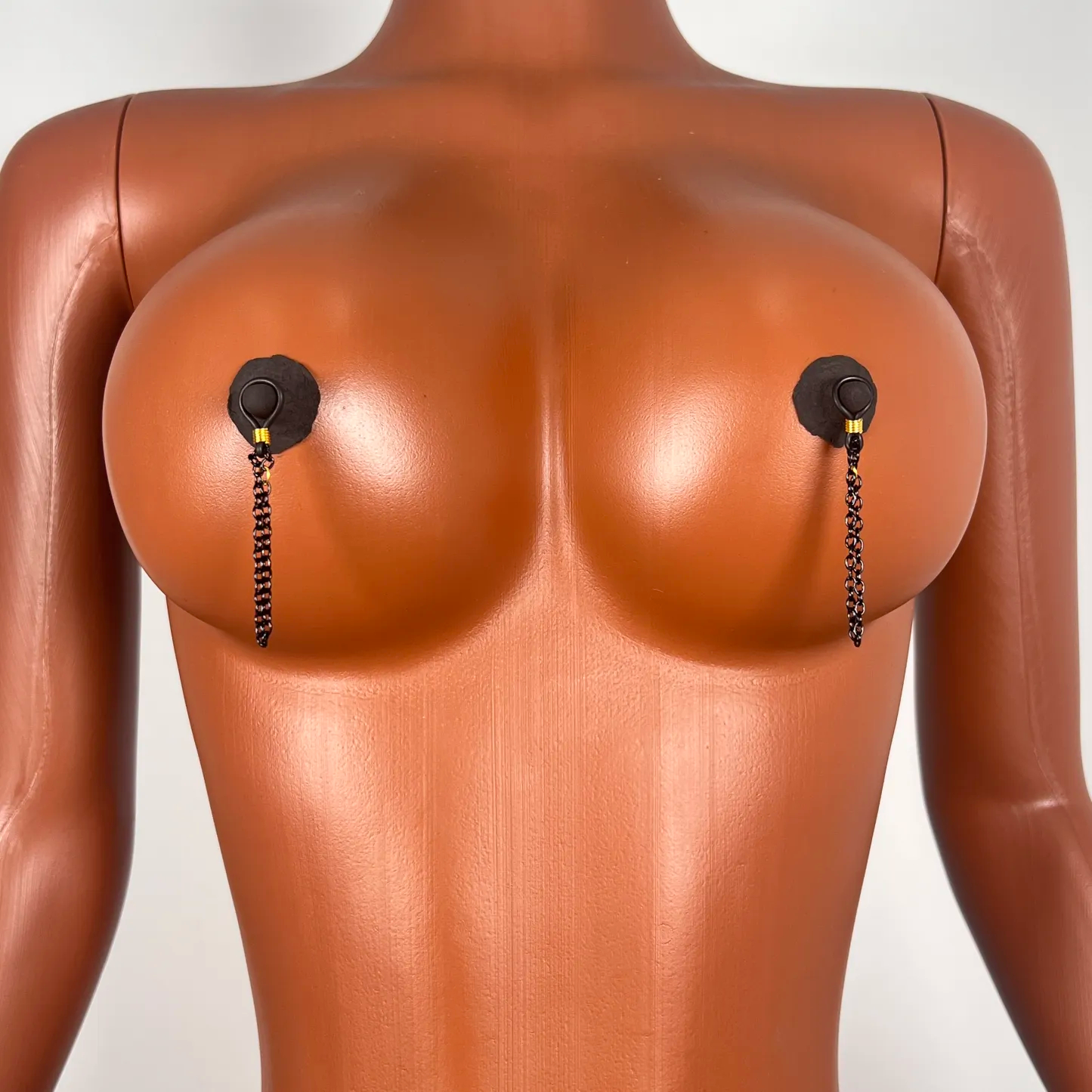 Black Chain Adjustable Nipple Clamp SM Accessories - image 3