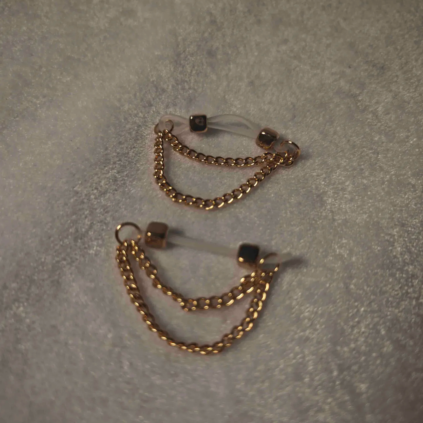 Gold Chain Adjustable Nipple Clamp Lingerie Accessories - image 1