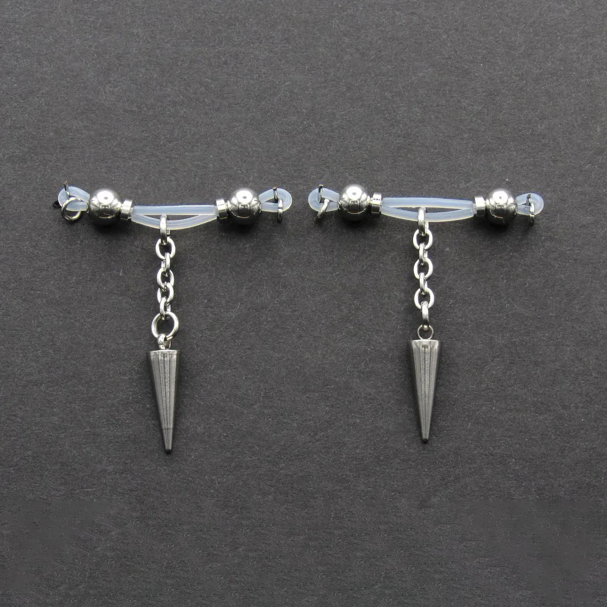 Spike Pendant Adjustable Nipple Clamp Lingerie Accessories - image 1