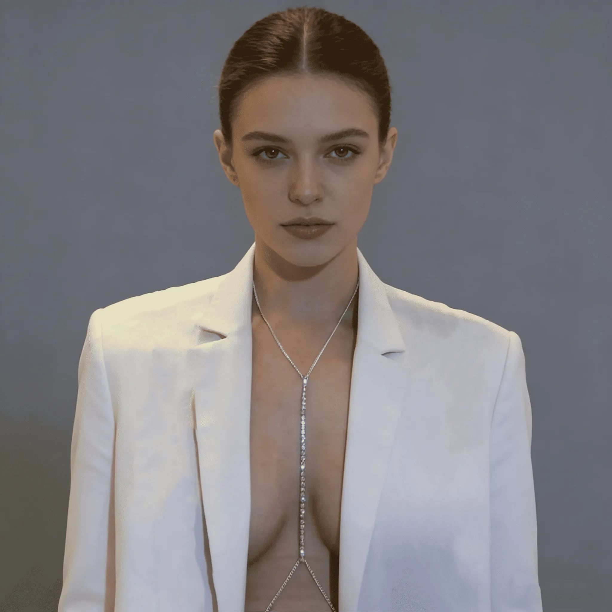 Rhinestone Body Chain - image 1