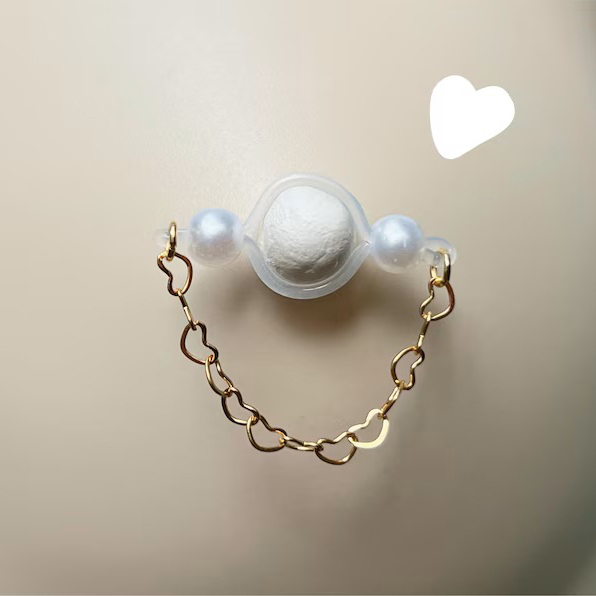 Heart Link Nipple Clamp Adjustable Lingerie Accessories - image 1
