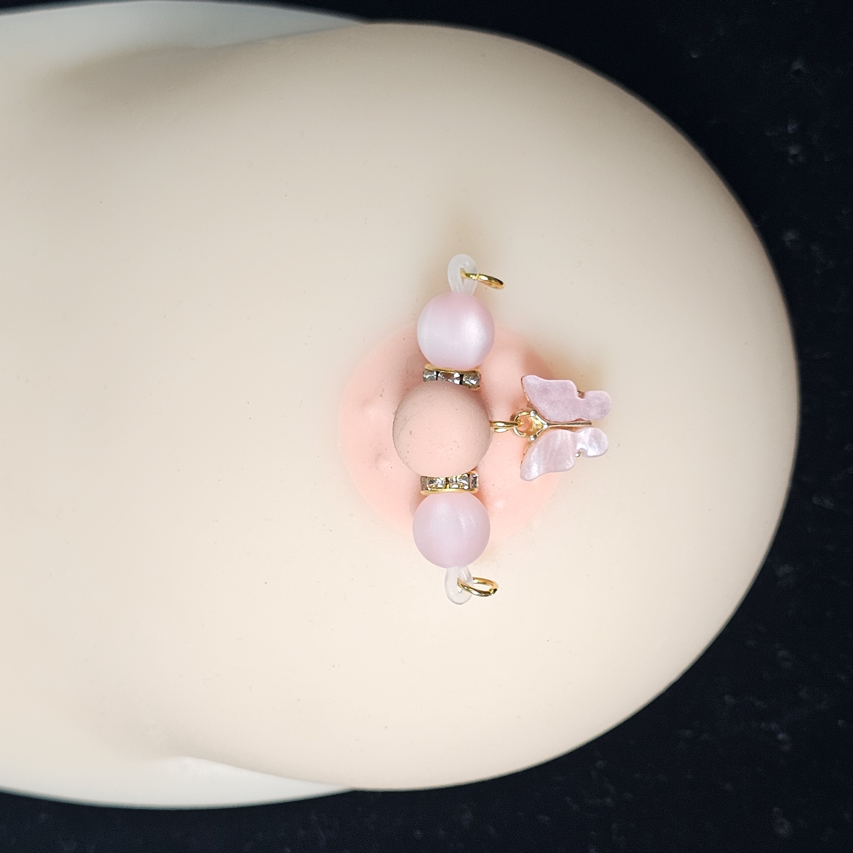 Cloud Butterfly Nipple Ring Adjustable Lingerie Accessories - image 1