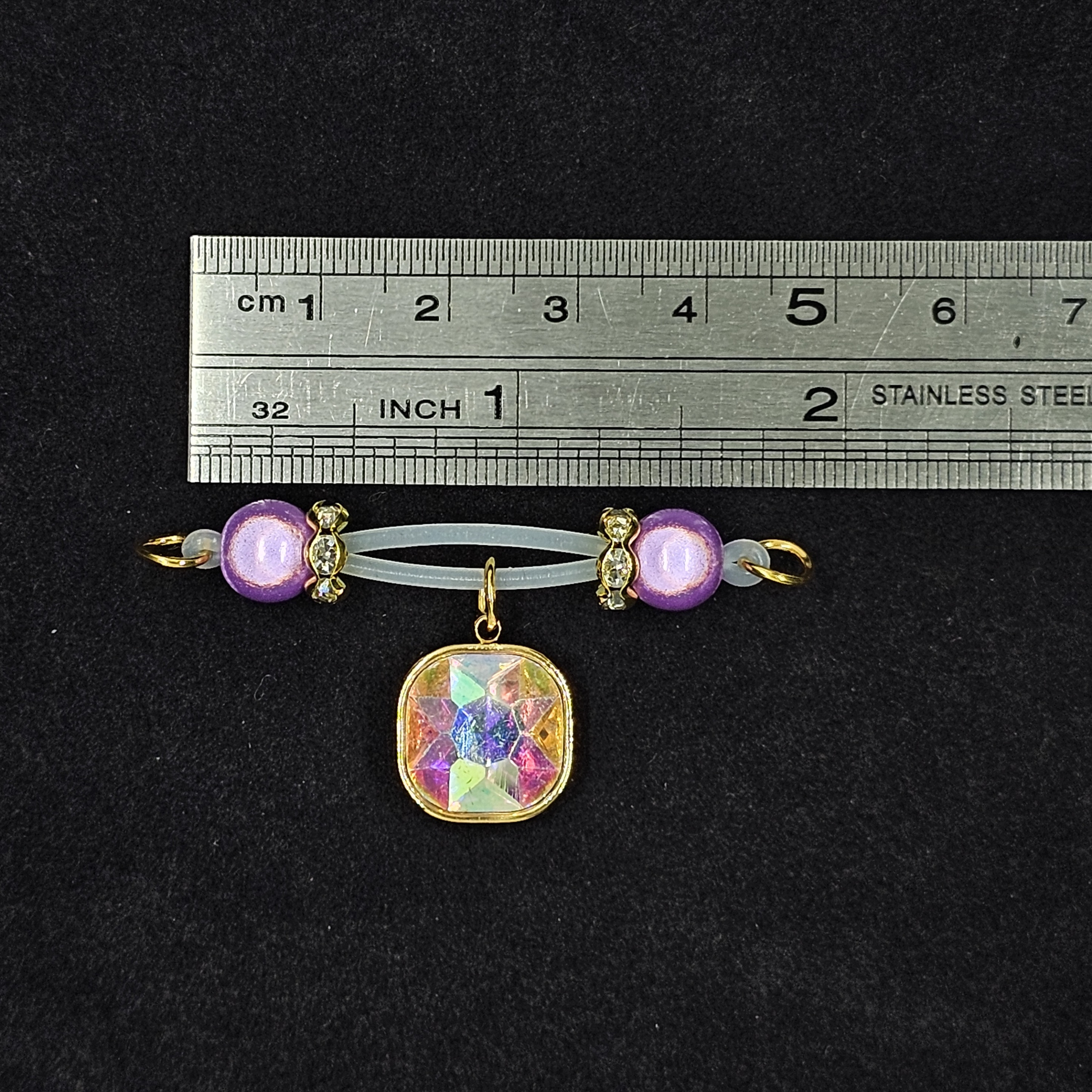 Crystal Crush Nipple Ring Adjustable Lingerie Accessories - image 5