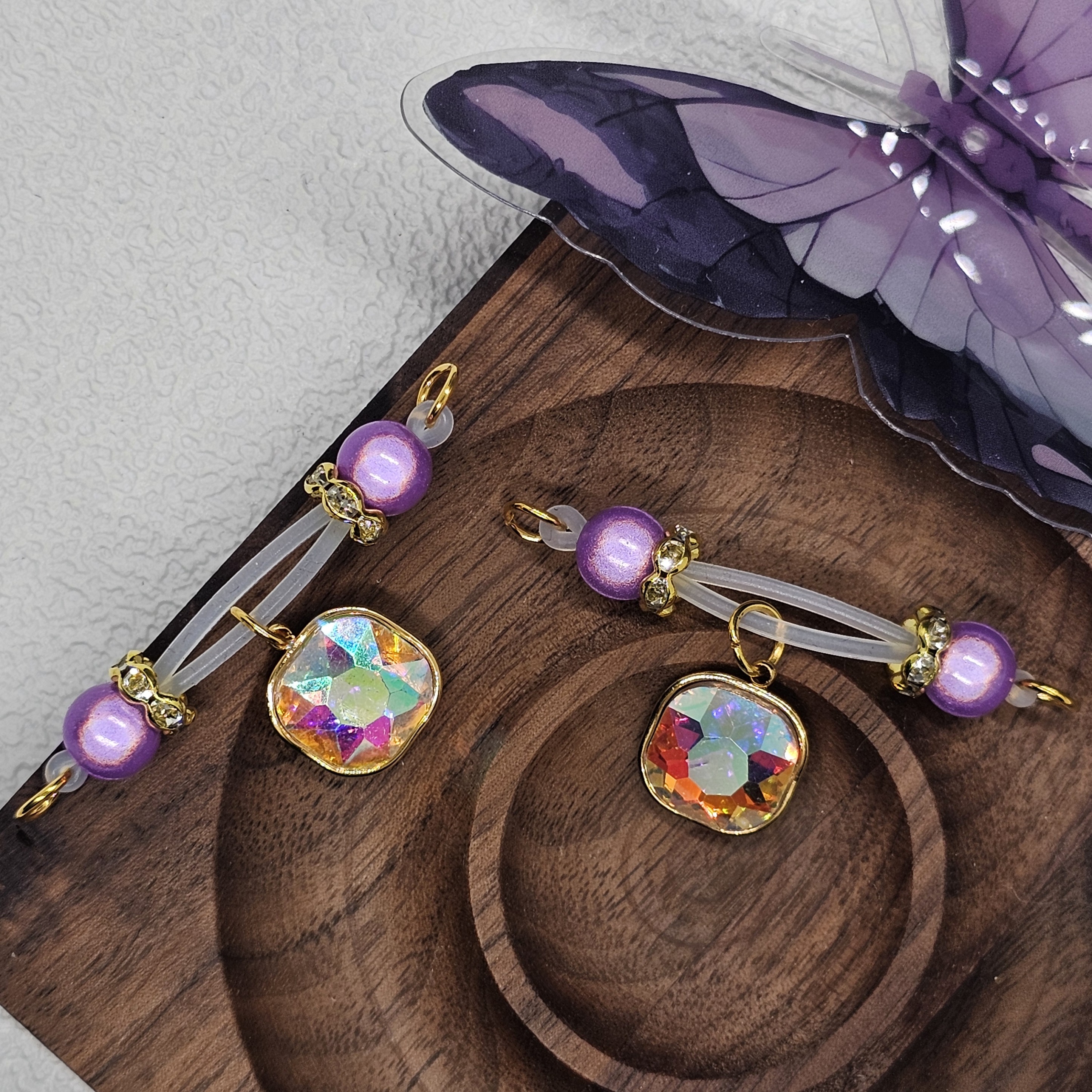 Crystal Crush Nipple Ring Adjustable Lingerie Accessories - image 4