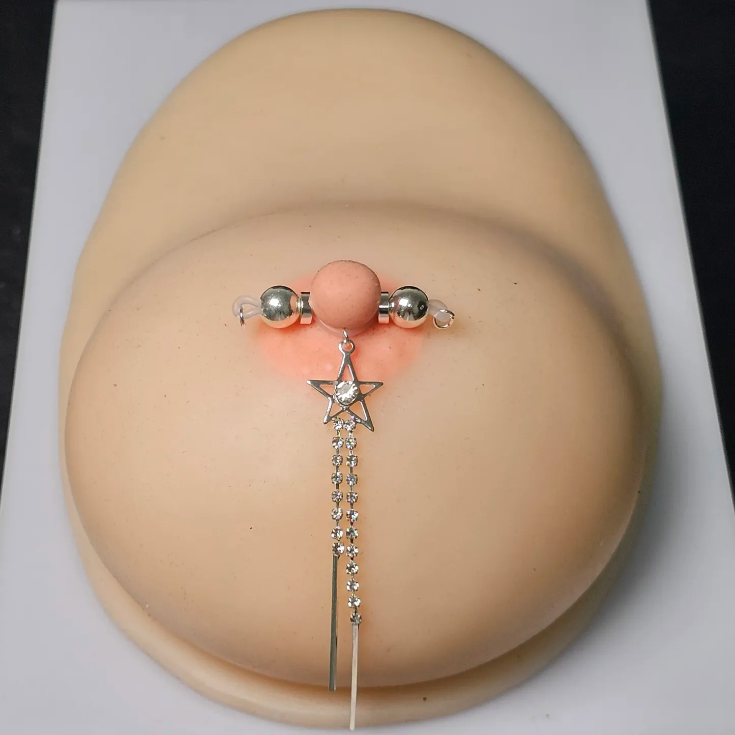 Star Tassel Adjustable Non-Piercing Nipple Rings - image 2