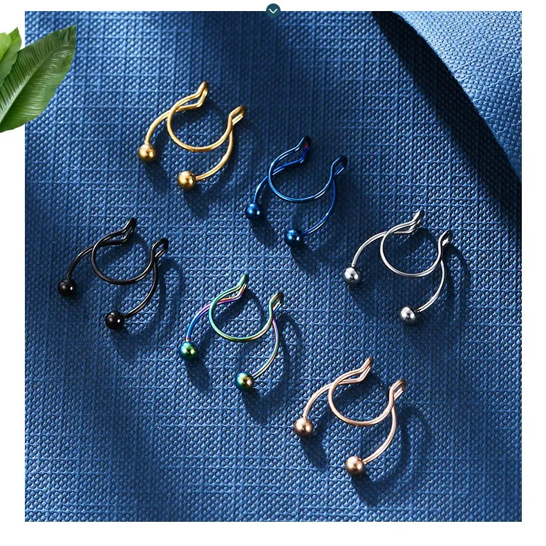 U Shape Nose Ring - image 1