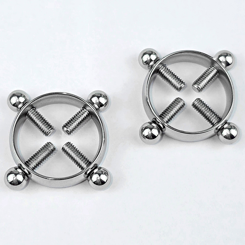 Adjustable Screw Clamp Nipple Rings - image 2