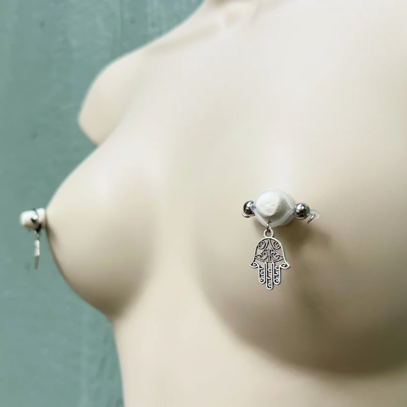The Gentle Hand Clips Nipple Ring Adjustable Lingerie Accessories - image 1