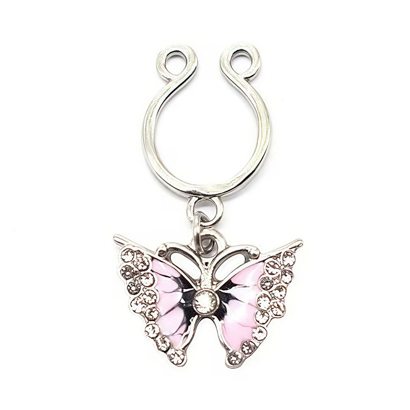 Butterfly Nipple Ring Adjustable Lingerie Accessories - image 1