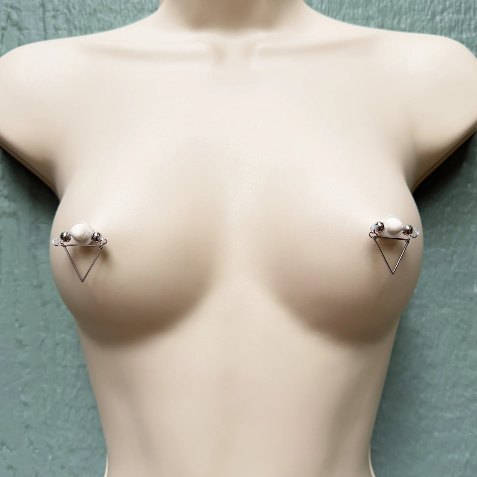 Triangle Line Nipple Ring Adjustable Lingerie Accessories - image 3
