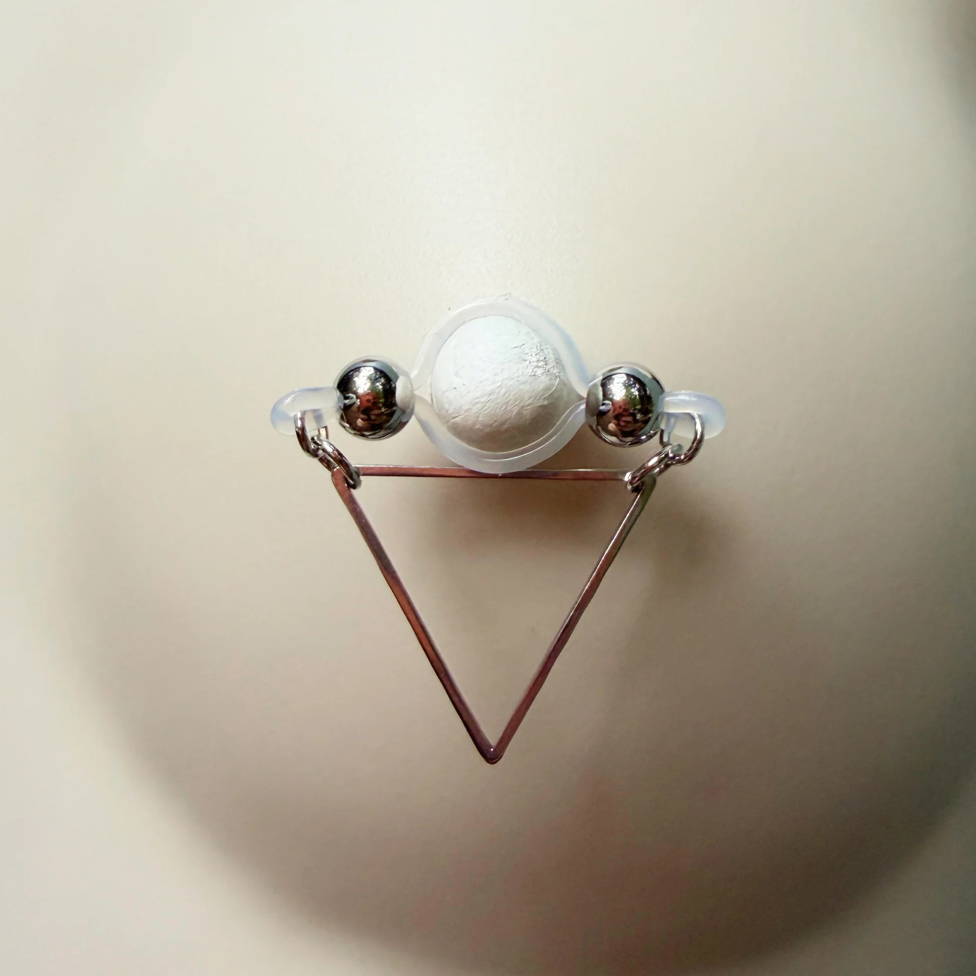 Triangle Line Nipple Ring Adjustable Lingerie Accessories - image 5