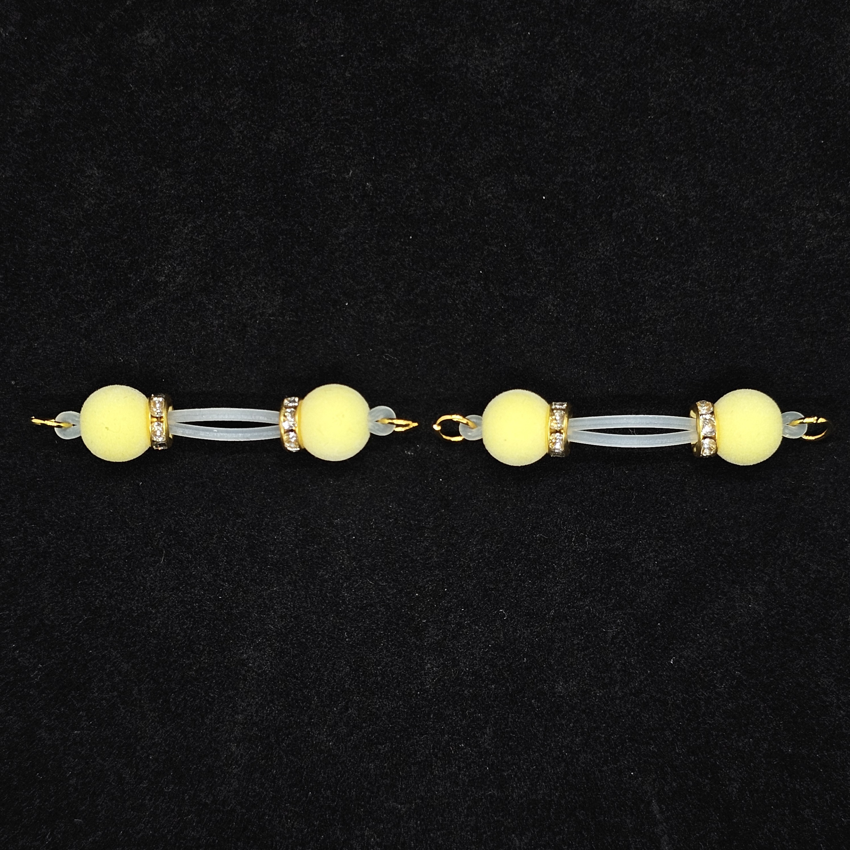 Honey Pop Nipple Ring Adjustable Lingerie Accessories - Yellow - 2 pack (one pair) - image 2