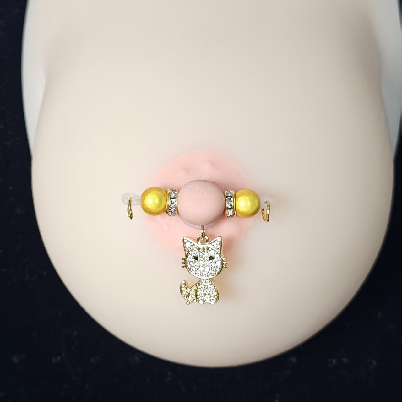 Feline Desire Nipple Ring Adjustable Lingerie Accessories - image 1