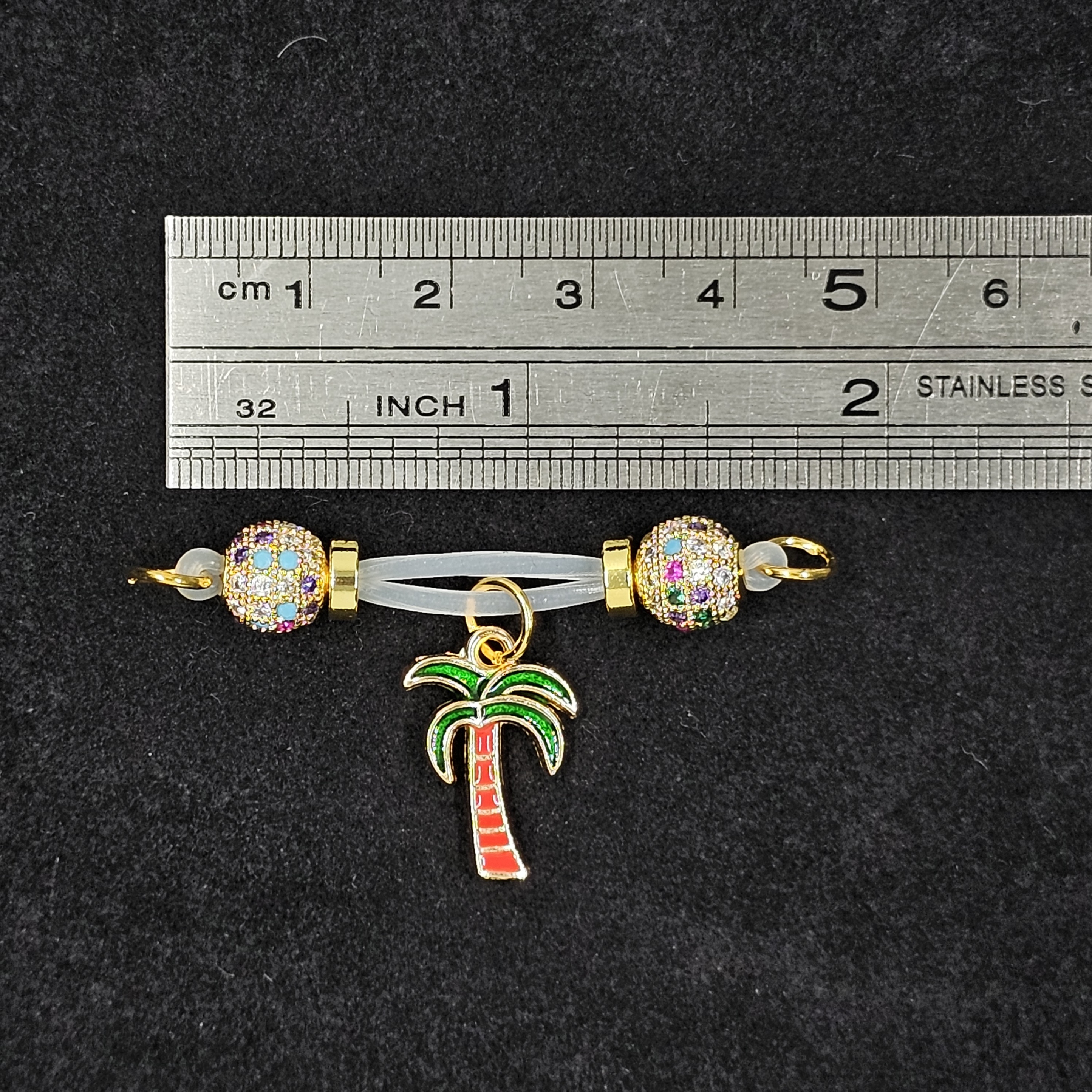 Golden Palm Adjustable Non-Piercing Nipple Rings - image 6