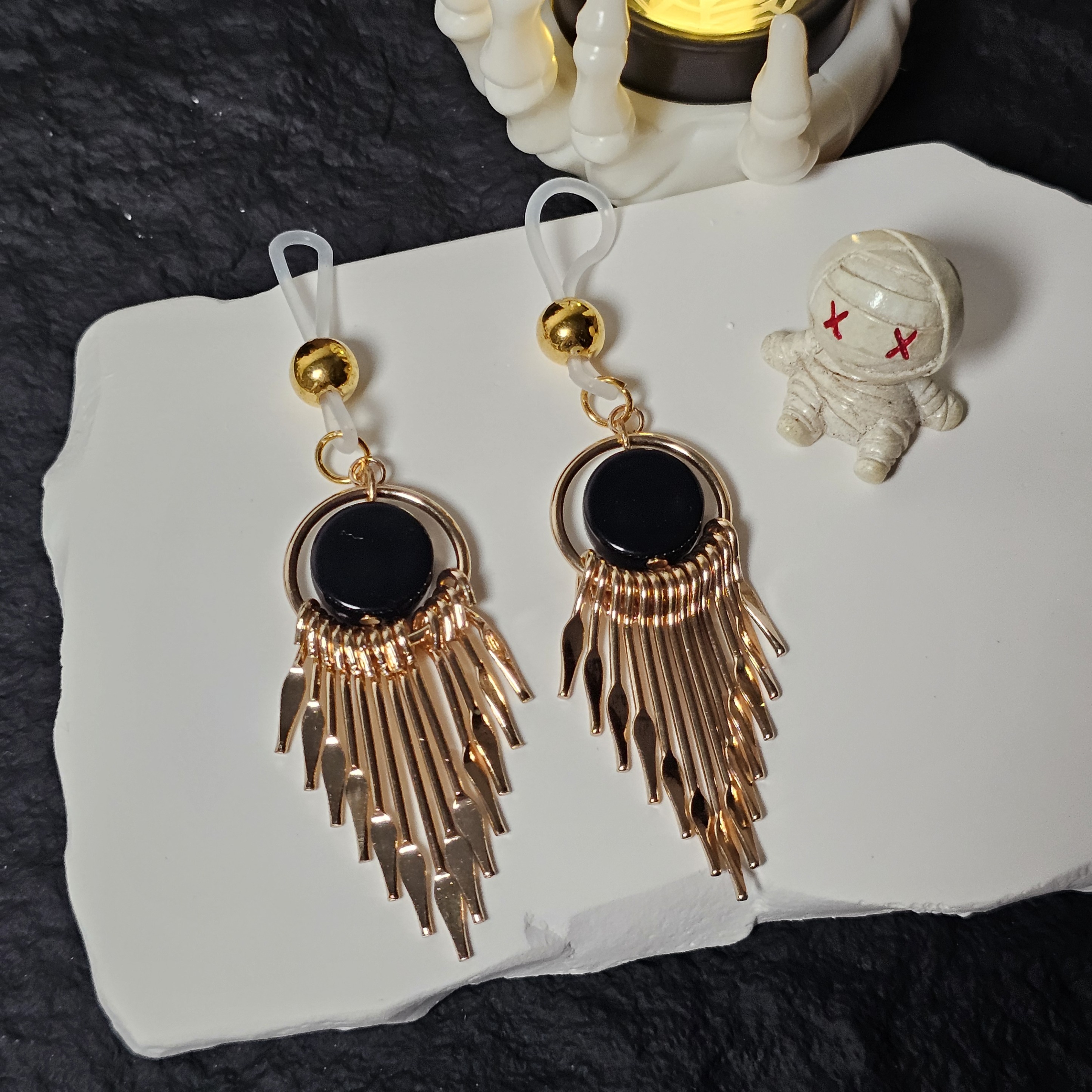 Luxe Caress Nipple Ring Adjustable Lingerie Accessories - image 3