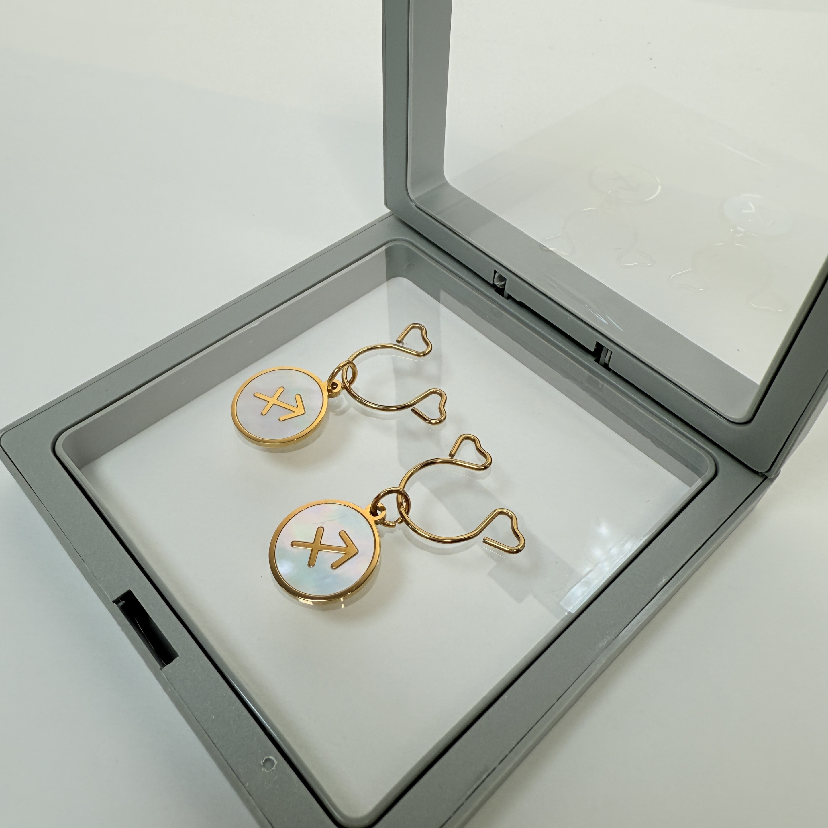 Custom Zodiac Sign Nipple Ring Adjustable Lingerie Accessories - image 5