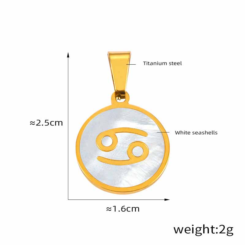 Custom Zodiac Sign Nipple Ring Adjustable Lingerie Accessories - Cancer - 2 pack (one pair) - image 9