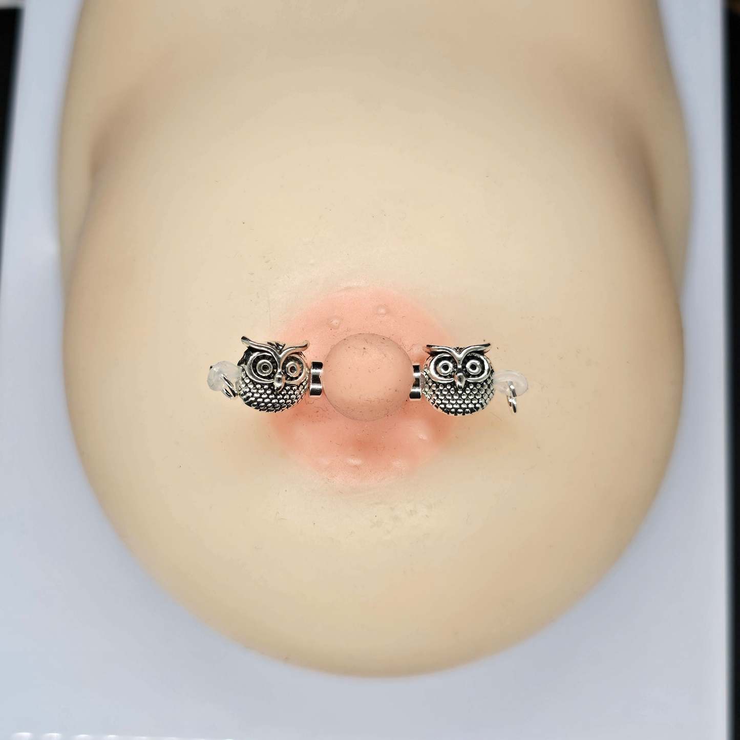 Noctua Whisper Set Nipple Ring Adjustable Lingerie Accessories - image 1