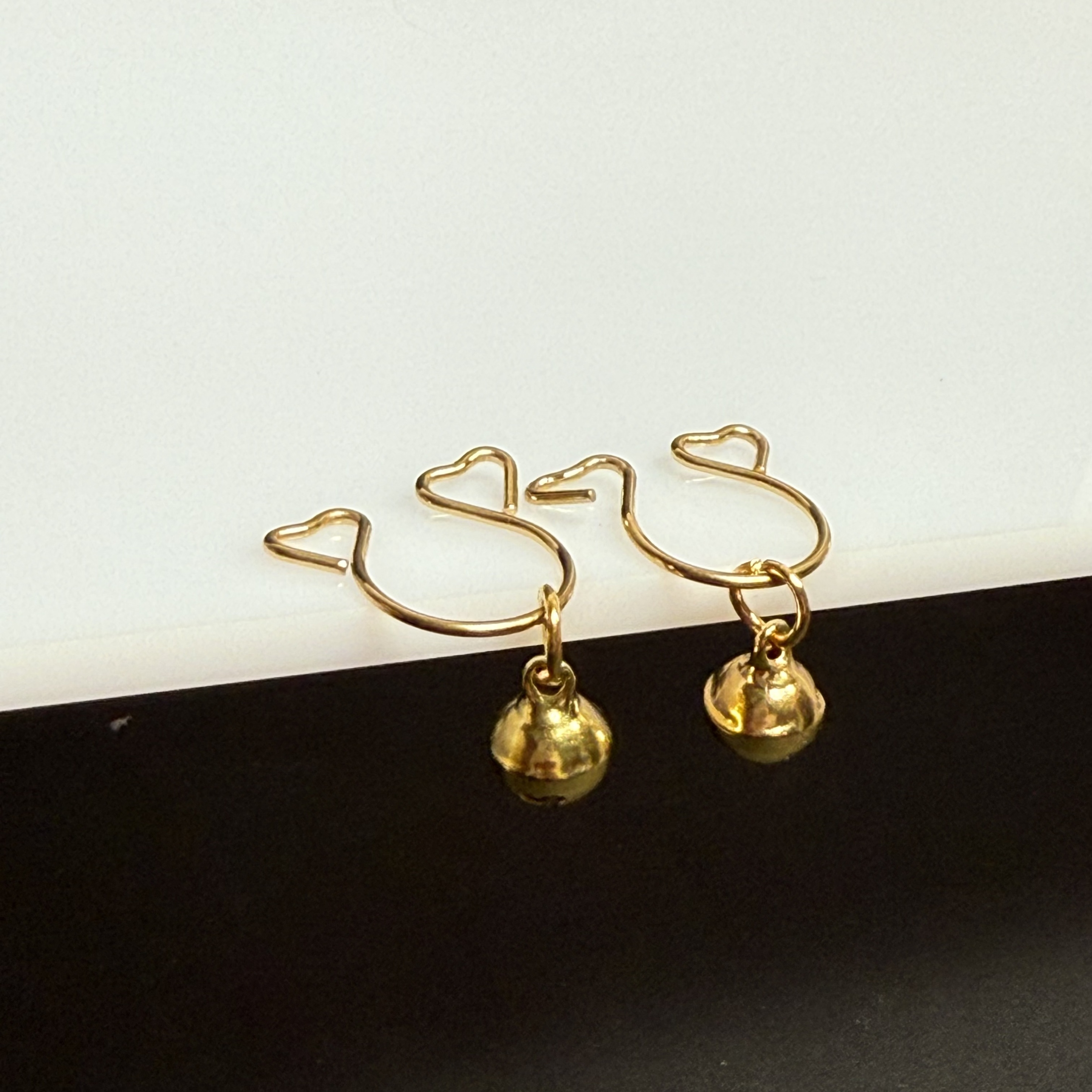 Sand Gold Bell Nipple Ring Adjustable Lingerie Accessories - Gold - 2 pack (one pair) - image 3