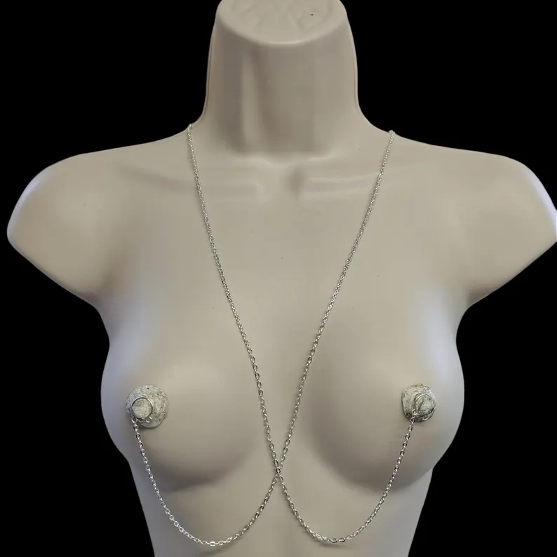 Necklace Nipple Ring Adjustable Lingerie Accessories - image 1