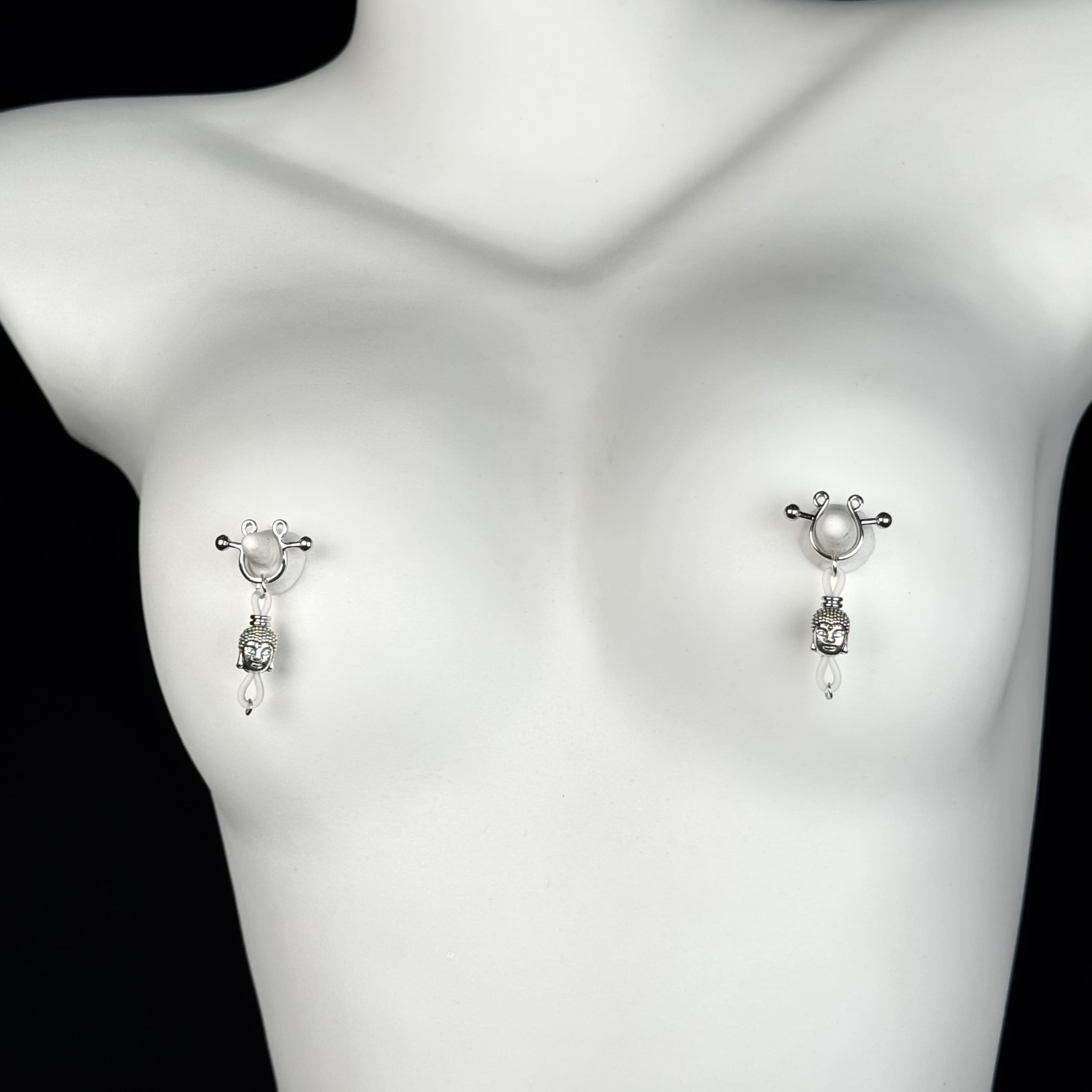 Serene Mind Pendant Nipple Ring Adjustable Lingerie Accessories - image 4