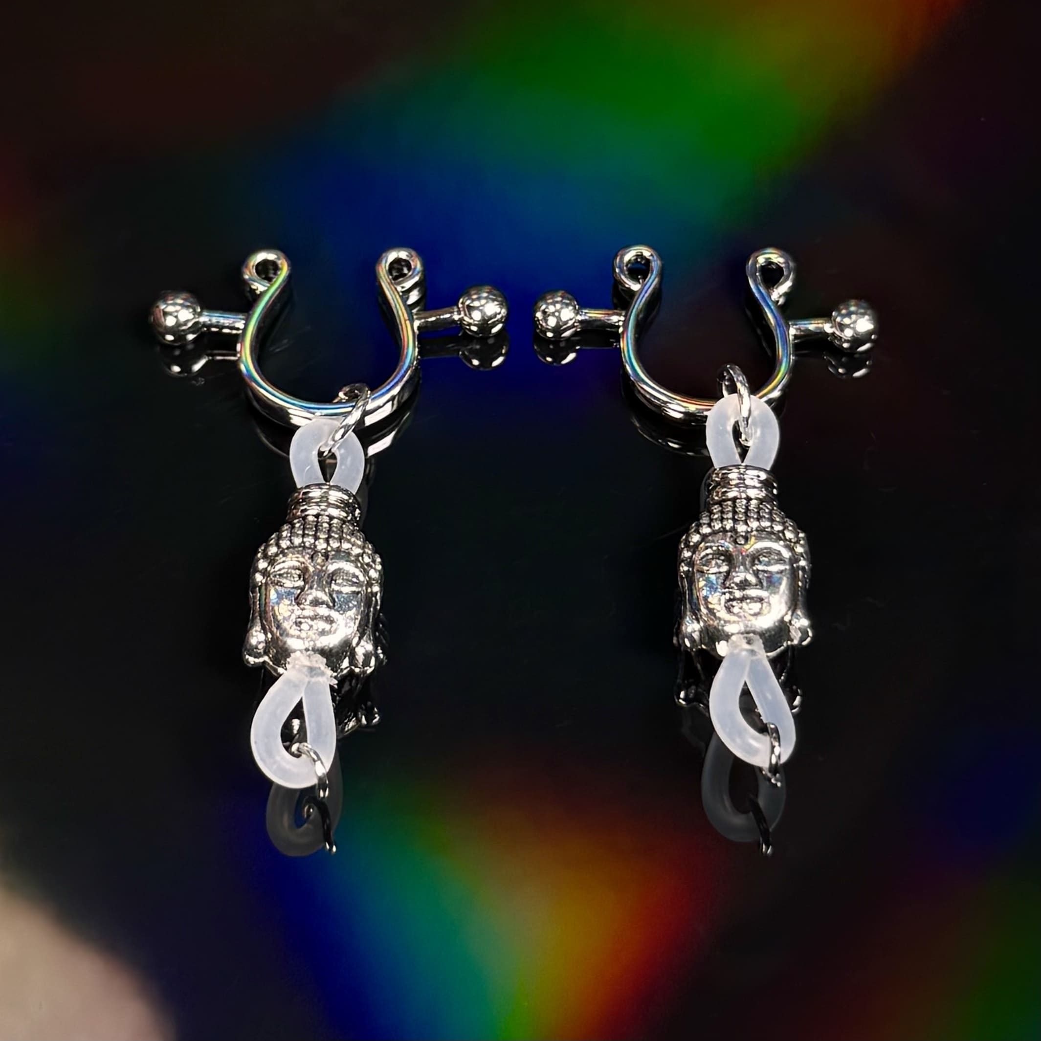 Serene Mind Pendant Nipple Ring Adjustable Lingerie Accessories - image 7