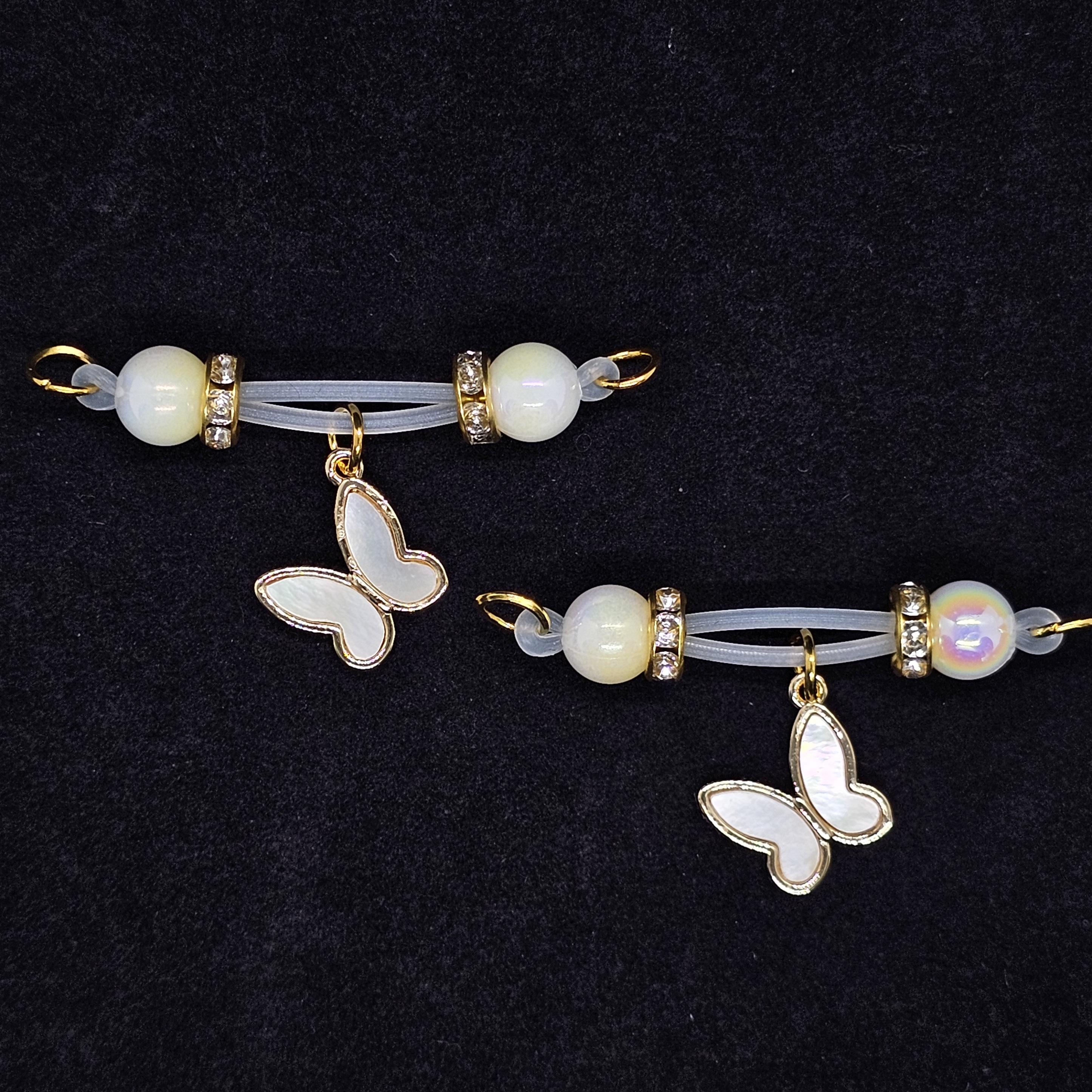 Cloudfly Nipple Ring Adjustable Lingerie Accessories - White - 2 pack (one pair) - image 2