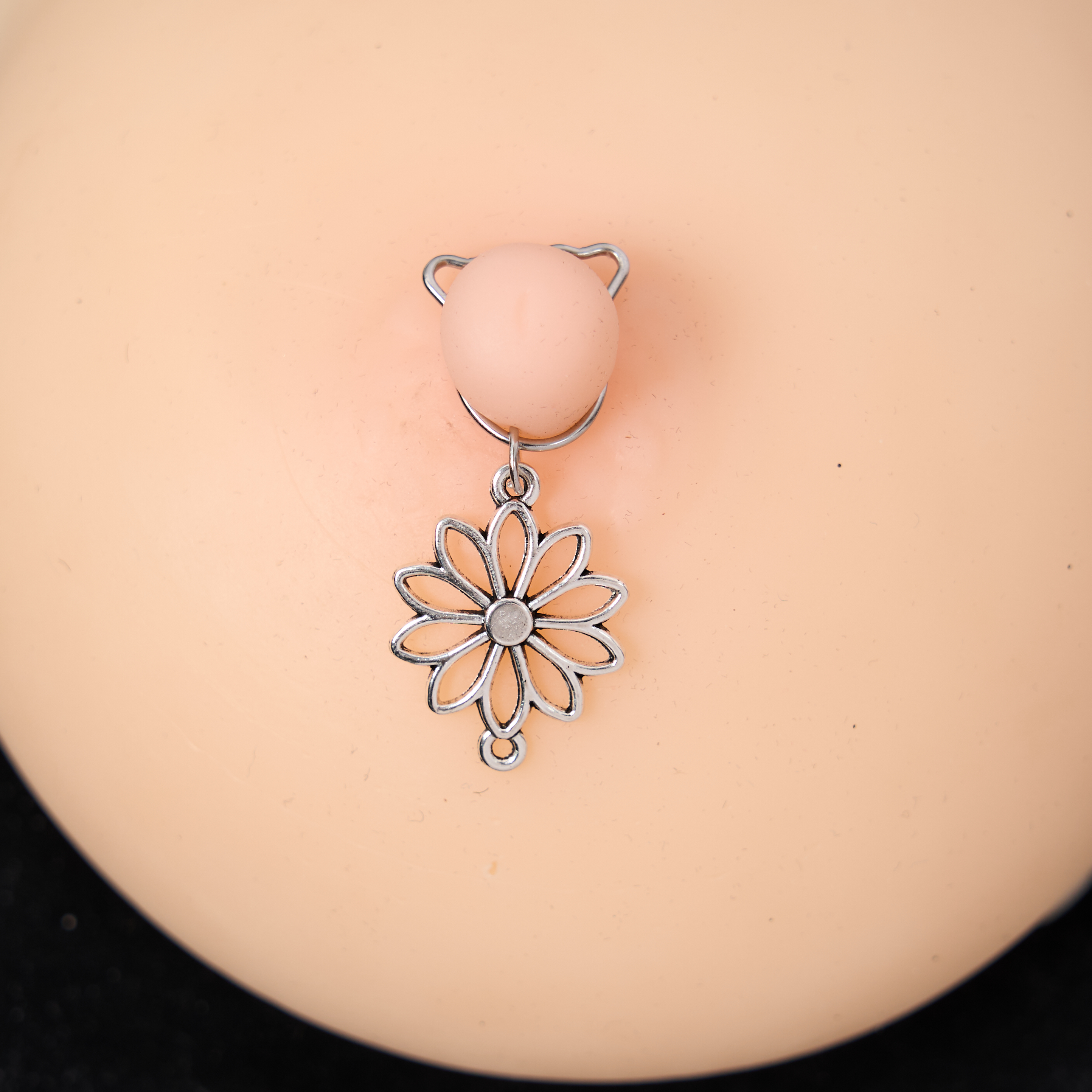 Flower Charm Nipple Clamp Adjustable Lingerie Accessories - image 1