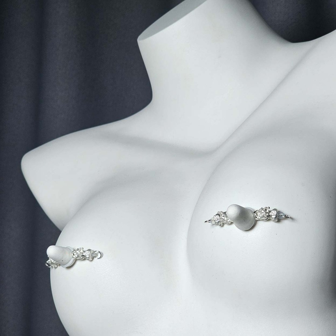 Lucky Guardian Adjustable Non-Piercing Nipple Rings - image 4