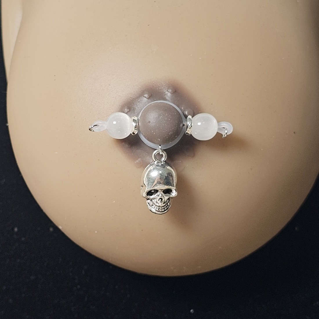 Eternal Bones Nipple Ring Adjustable Lingerie Accessories - image 1