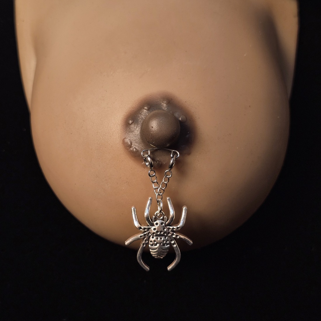 Springy Spook Spider Nipple Ring Adjustable Lingerie Accessories - image 2