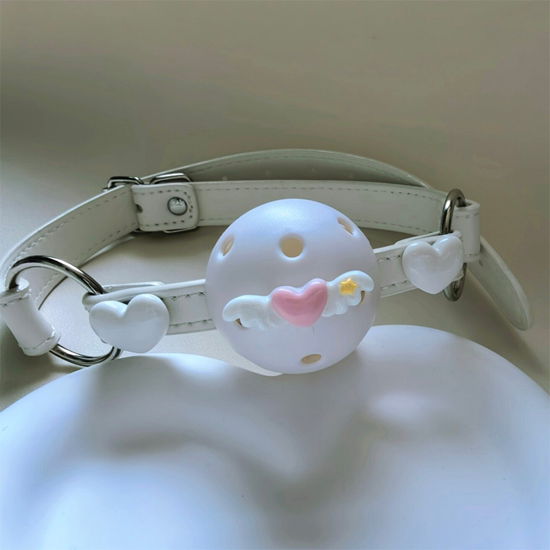 Heart Wing Ball Gag - image 1