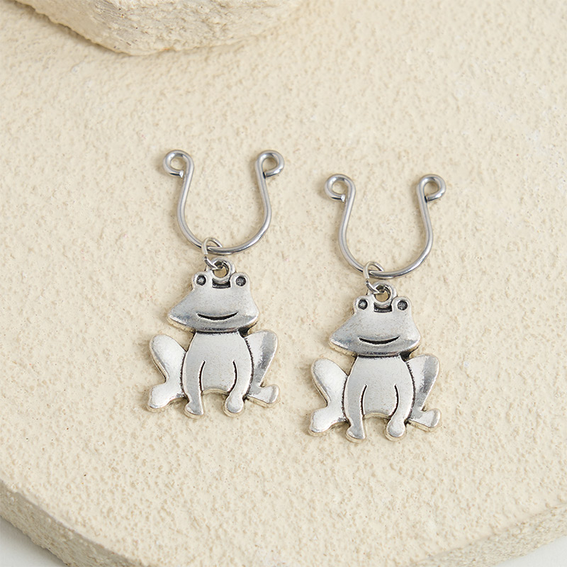 Frog Adjustable Nipple Clamp SM Accessories - Silver - 2 pack (one pair) - image 2