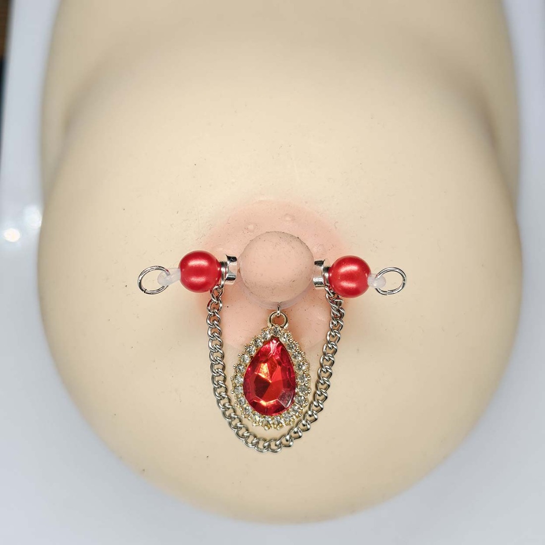 Golden Ember Nipple Clamp Adjustable Lingerie Accessories - image 1