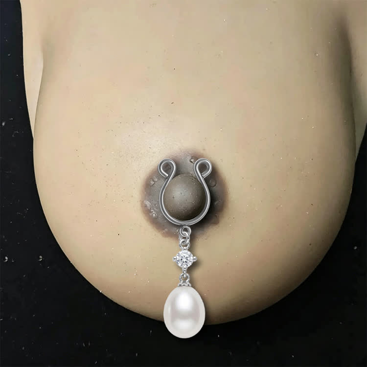 Pearl Dangle Adjustable Nipple Clamp SM Accessories - image 2