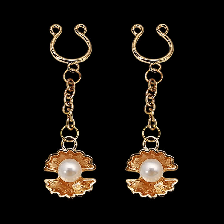 Pearl Oyster Chain Adjustable Nipple Clamp SM Accessories - image 1