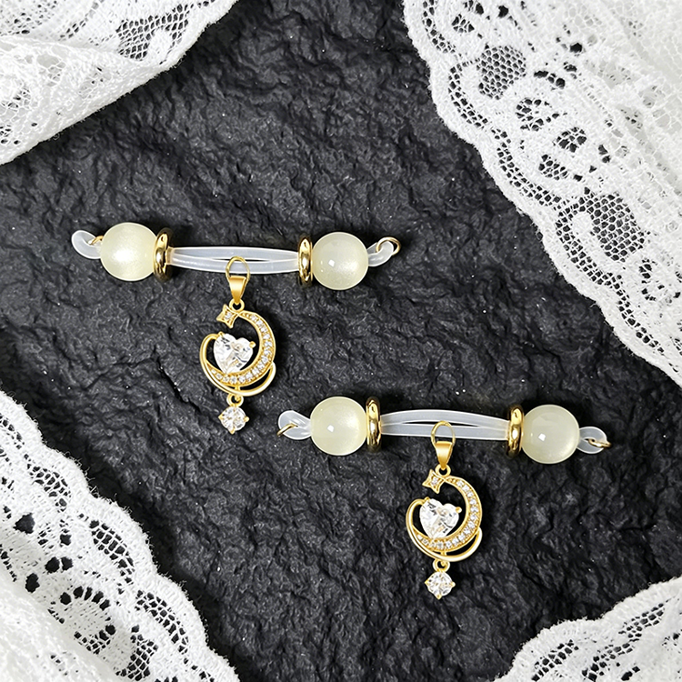 Moon Heart Adjustable Nipple Clamp SM Accessories - image 1