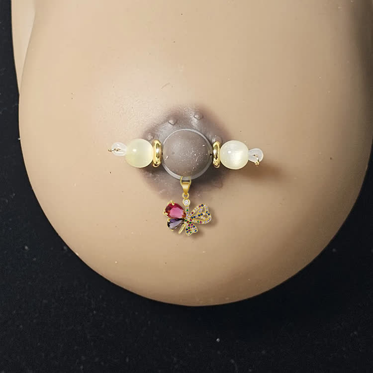 Ruby Butterfly Adjustable Nipple Clamp SM Accessories - image 2