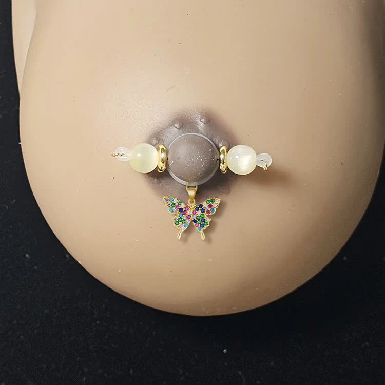 Rainbow Butterfly Adjustable Nipple Clamp SM Accessories - image 2