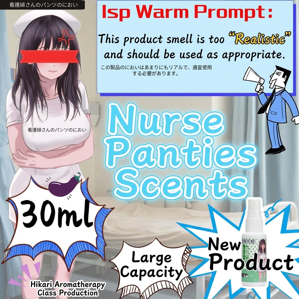 Realistic Nurse Panties Perfume Spray - image 1
